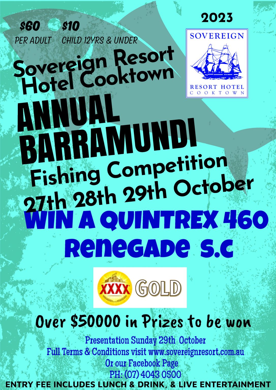 Annual Barra Competition – Sovereign Resort Cooktown
